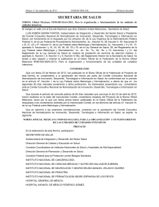 NOM-025-SSA3-2013: Unidades de Cuidados Intensivos en México