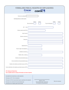 Formulario empresas SPU editable