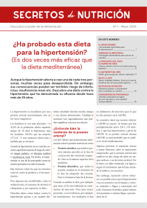 Dieta para la Hipertensión: Descubre el Poder de la Alimentación