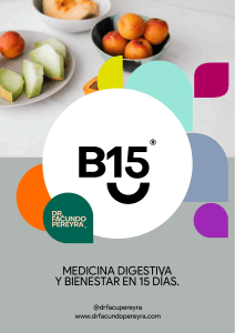 Programa de Salud Digestiva B15: Restaura la Salud Intestinal en 15 Días