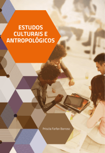 ESTUDOS CULTURAIS E ANTROPOLÓGICOS 