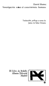 David Hume   traducción, prólogo y notas de Jaime de Salas Ortueta - Investigación sobre el conocimiento humano-Alianza Editorial (1980) (2)