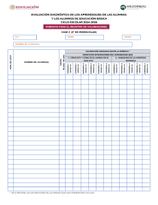 1.- FORMATO VALORACION