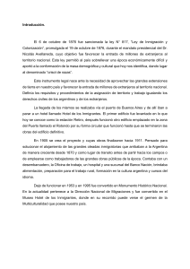 Inmigración y Cultura en Argentina: Un Estudio de Caso