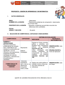 Plan de Lección: Resolución de Problemas de Comparación (4to Grado)