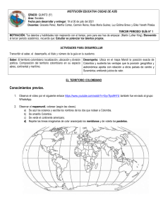 GUIA N 1  SOCIALES 5 POSICION GEOASTRONÓMICA DE COLOMBIA PERIODO2 (3)