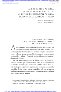 2. LA EDUCACIÓN PÚBLICA EN MÉXICO EN EL SIGLO XIX (2)