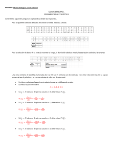 Probabilidad y Estadistica