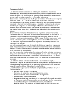 Acidosis y Alcalosis: Causas, Síntomas y Diagnóstico