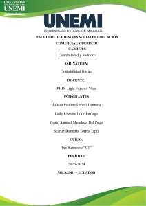 Guía Contabilidad Básica: Estado Financiero y Libro Diario