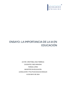 La Importancia de la Inteligencia Artificial en la Educación