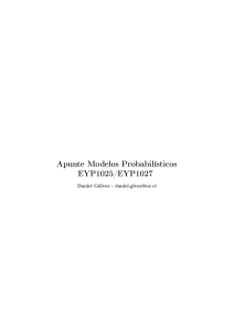 Apunte Modelos Probabilísticos: Conjuntos, Variables, Distribuciones