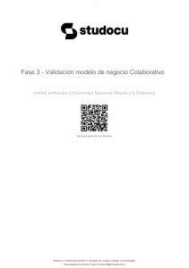 Validación Modelo de Negocio: Sopas Colombianas UNAD