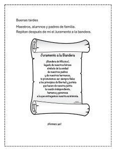 Juramento a la Bandera de México