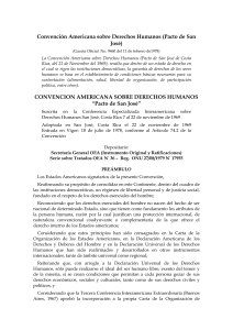 1969 Convención Americana sobre Derechos Humanos