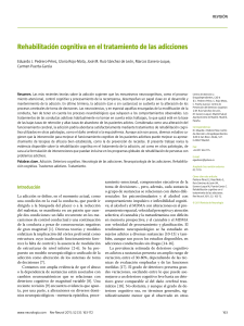 Rehabilitación Cognitiva en Adicciones: Revisión