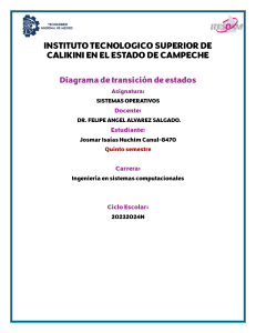 Trabajo de Curso: Diagrama de Transición de Estados del SO