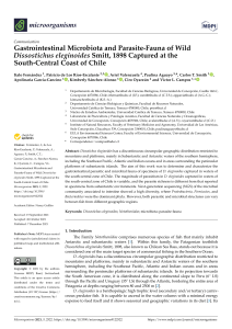 Microbiota & Parasites in Wild Patagonian Toothfish