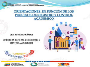 Orientaciones Convenios Internacionales y Reconocimientos de Estudios Extranjeros