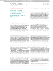 Tang Improved Commissural Alignment in TAVR With the Newest Evolut FX Self-Expanding Supra-Annular Valve First-in-Human Experience (4).en.es