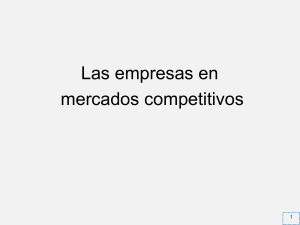 16 Las empresas en mercados competitivos - Diapositiva