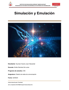 Simulacion y emulacion