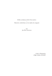 Por la malla de una llica. Material y simbolismo en los tejidos de caraguatá (‘Weenhayek) (Jan-Åke Alvarsson, (aut.) Birgitta Green etc.) (Z-Library)