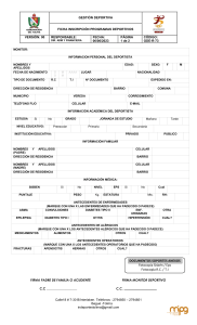 GDE-R-73 Formato Ficha Inscripción programa deportivos