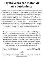 El texto del párrafo