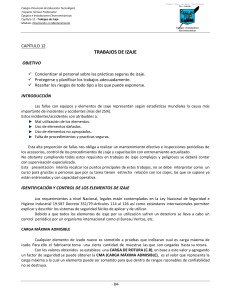 Trabajos de Izaje: Guía de Seguridad Electromecánica