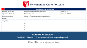 Plantilla para estudiantes - S 7