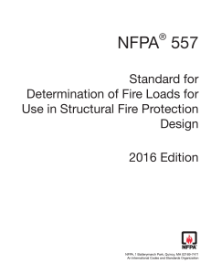 NFPA 557: Fire Load Determination for Structural Fire Protection