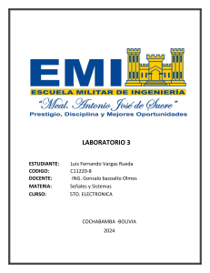 Laboratorio Señales y Sistemas - Ejercicios Resueltos