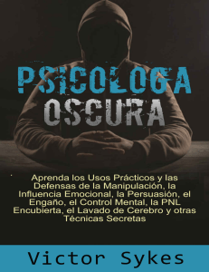 Psicología oscura -- VICTOR SYKES