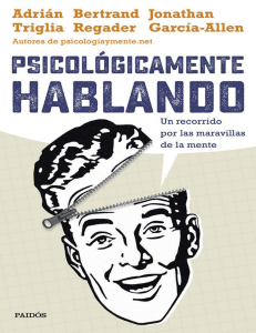 Psicologicamente Hablando-Triglia bertrand and Garcia-Allen