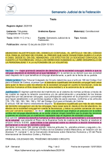 1. T FAM ABANDONO INJUSTIFICADO DEL DOMICILIO CONYUGAL-