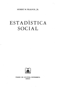 Blalock Hubert - Estadistica Social