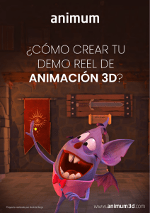 MANUAL COMO CREAR TU DEMO REEL ANIMACION-Andres Borja