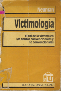 TXT neuman, elias - victimologia