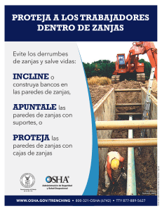 EXCAVACIONES OSHA