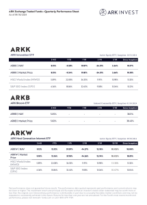 ance Sheet