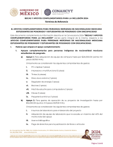 convocatoria conahcyt