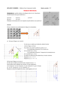 TRANSFORMACIONES GEOMETRICAS