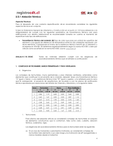 alternativas aislación térmica obras Chile