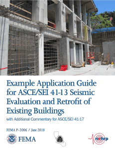 ASCE/SEI 41-13 Seismic Evaluation & Retrofit Guide