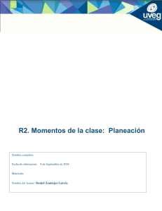 R2 U1 Plan de clase de microenseñanza 