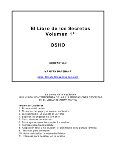 Osho El Libro De Los Secretos Vol1