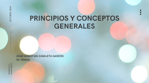 principios y conceptos generales