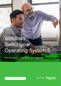 WSOS 5: Switchgear Operating System by Schneider Electric