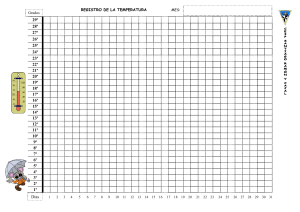 Registro de temperatura CLASE